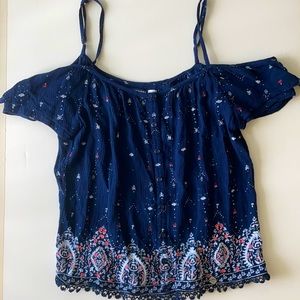 Women’s off the shoulder blouse